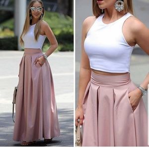 Perfectly Pink wide leg pants